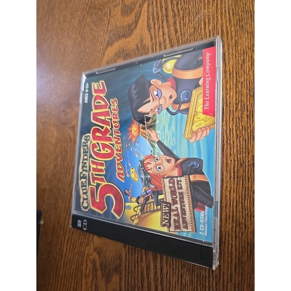 ClueFinders: 5th Grade Adventures (PC, 1999)‎ CD Rom